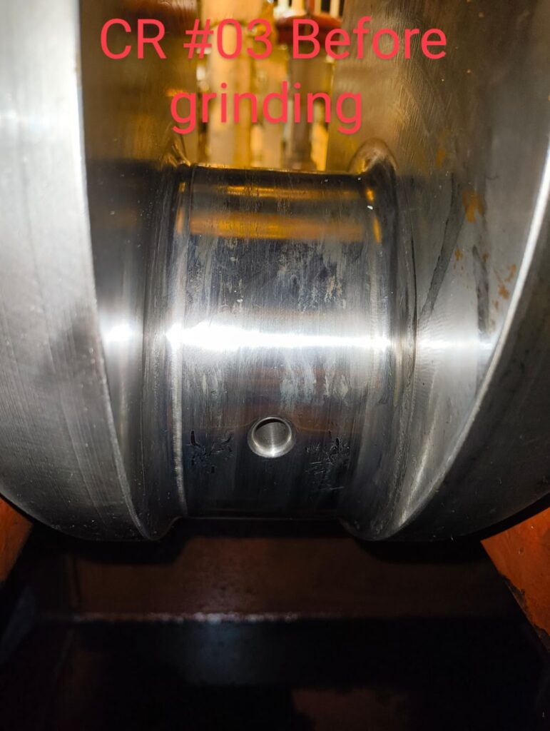 CR Pin Before Grinding of HIMSEN HYUNDAI 6H 17/28 